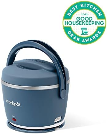 Electric Lunch Box Food Warmer 20oz – Faded Blue - Curated Catalog A0