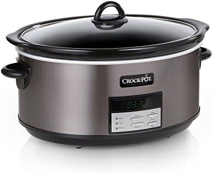 8 Quart Programmable Slow Cooker with Auto Warm - Curated Catalog U3