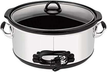7 Quart Programmable Slow Cooker – Polished Platinum - Curated Catalog S5