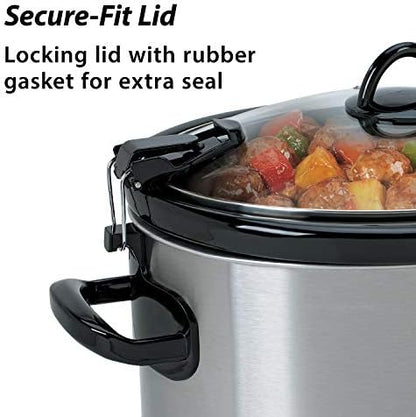 Cook & Carry 6 Quart Portable Slow Cooker - Curated Catalog X3