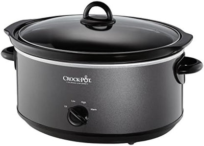 7 Quart Slow Cooker – Charcoal - Curated Catalog I5
