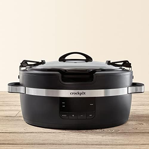 Thermoshield 6 Quart Slow Cooker with Carry Handles - Curated Catalog Q6