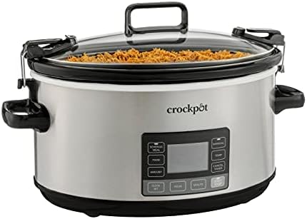 7 Quart Portable Programmable Slow Cooker with Timer - Curated Catalog N0