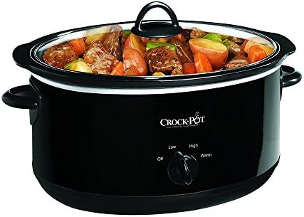 8 Quart Manual Slow Cooker – Black - Curated Catalog I1
