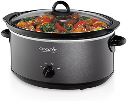 7 Quart Slow Cooker – Charcoal - Curated Catalog I5