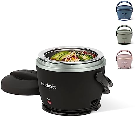 Electric Lunch Box Food Warmer 20oz – Black - Curated Catalog I6