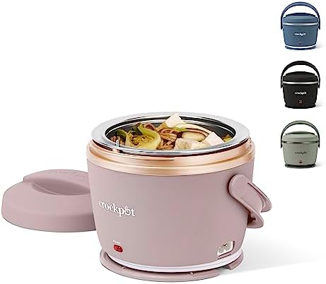 Electric Lunch Box Food Warmer 20oz – Blush Pink - Curated Catalog L5