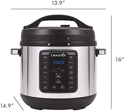 8 Quart Express Crock Multi-Use Pressure Cooker - Curated Catalog H7