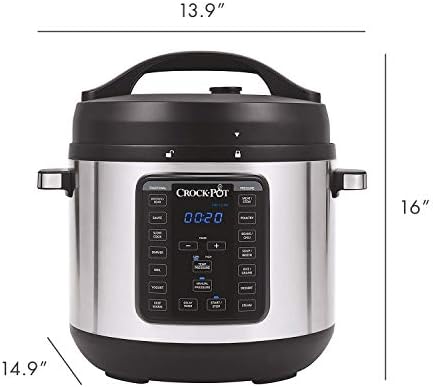 8 Quart Express Crock Multi-Use Pressure Cooker - Curated Catalog H3