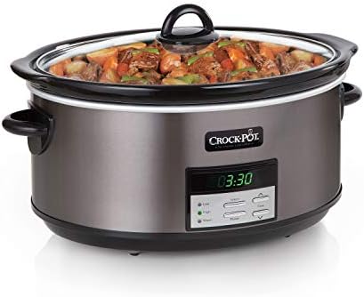 8 Quart Programmable Slow Cooker with Auto Warm - Curated Catalog U3
