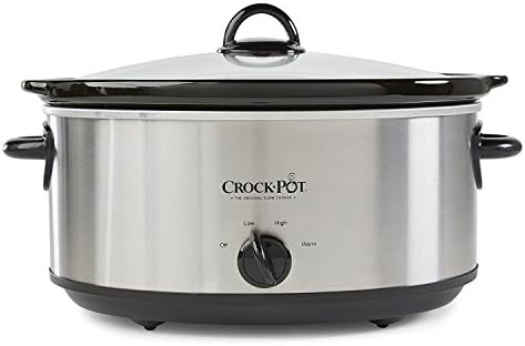 7 Quart Oval Manual Slow Cooker – Stainless Steel - Curated Catalog L1