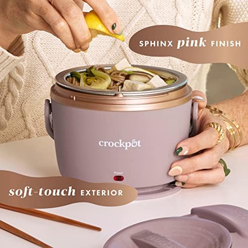 Electric Lunch Box Food Warmer 20oz – Blush Pink - Curated Catalog L5