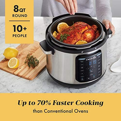 8 Quart Express Crock Multi-Use Pressure Cooker - Curated Catalog H7