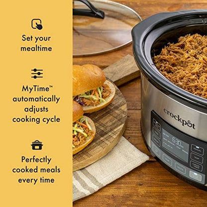 MyTime 6 Quart Programmable Slow Cooker - Curated Catalog H1