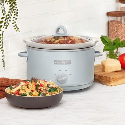 4.5 Quart Manual Slow Cooker – Macaroon Blue - Curated Catalog R6