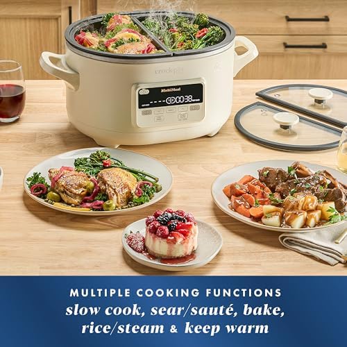 MultiMeal Multicooker with Programmable Slow Cooker - Curated Catalog A3