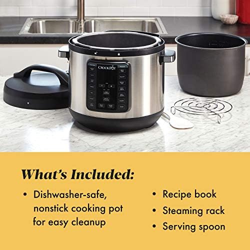 8 Quart Express Crock Multi-Use Pressure Cooker - Curated Catalog H7