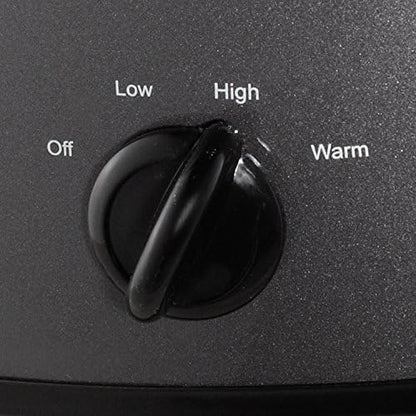7 Quart Slow Cooker – Charcoal - Curated Catalog I5