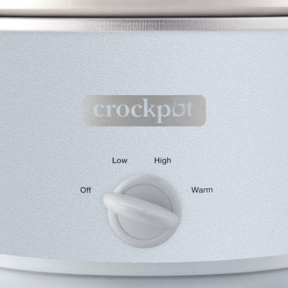 4.5 Quart Manual Slow Cooker – Macaroon Blue - Curated Catalog R6