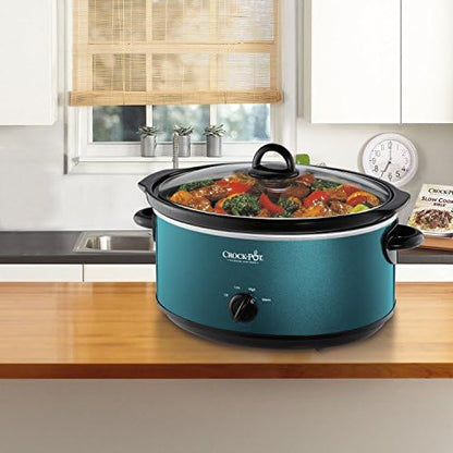 7 Quart Manual Slow Cooker – Turquoise - Curated Catalog S9