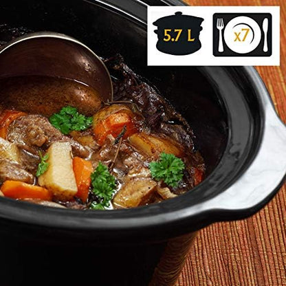 Cook & Carry 6 Quart Portable Slow Cooker - Curated Catalog X3