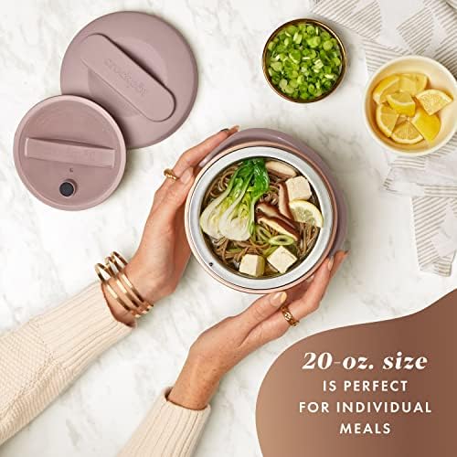 Electric Lunch Box Food Warmer 20oz – Blush Pink - Curated Catalog L5