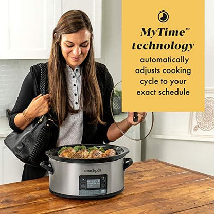 MyTime 6 Quart Programmable Slow Cooker - Curated Catalog H1