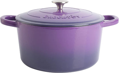 3 Quart Enameled Cast Iron Dutch Oven – Aqua - Curated Catalog N3