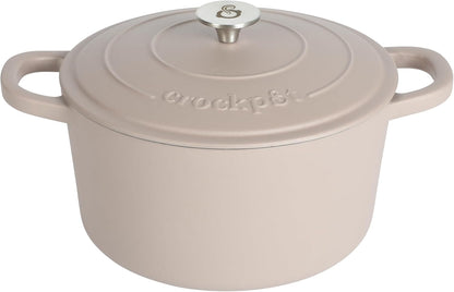 3 Quart Enameled Cast Iron Dutch Oven – Aqua - Curated Catalog N3