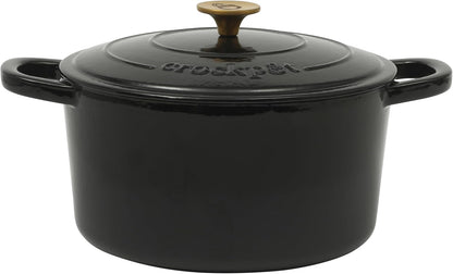 3 Quart Enameled Cast Iron Dutch Oven – Aqua - Curated Catalog N3