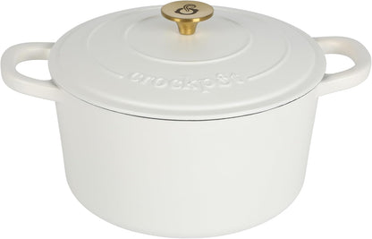3 Quart Enameled Cast Iron Dutch Oven – Aqua - Curated Catalog N3