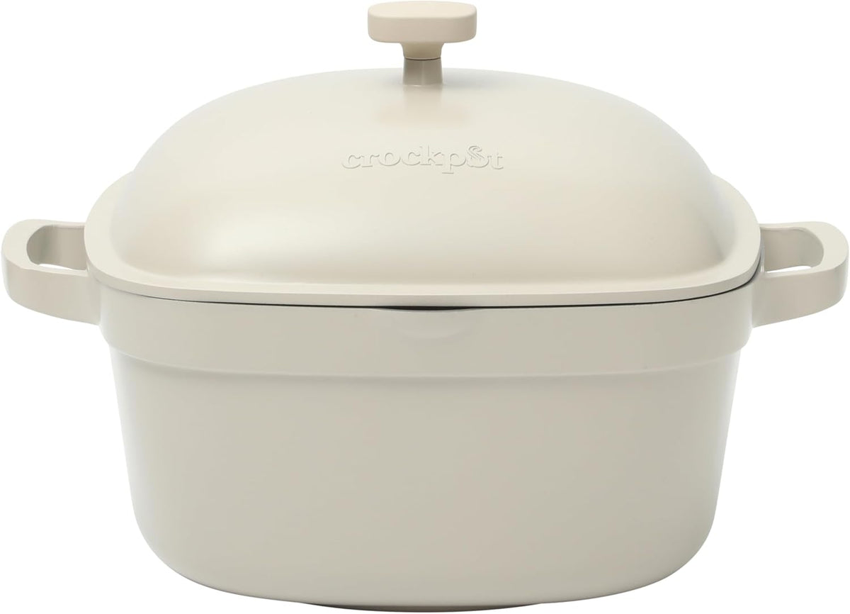3 Quart Enameled Cast Iron Dutch Oven – Aqua - Curated Catalog N3