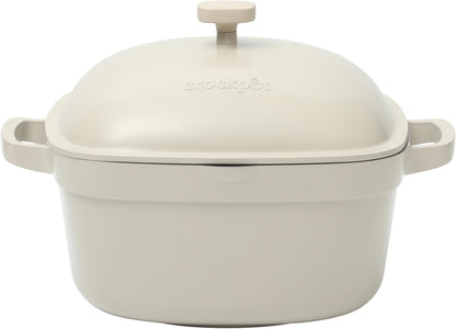 3 Quart Enameled Cast Iron Dutch Oven – Aqua - Curated Catalog N3