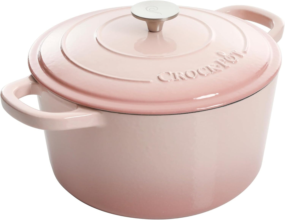 3 Quart Enameled Cast Iron Dutch Oven – Aqua - Curated Catalog N3