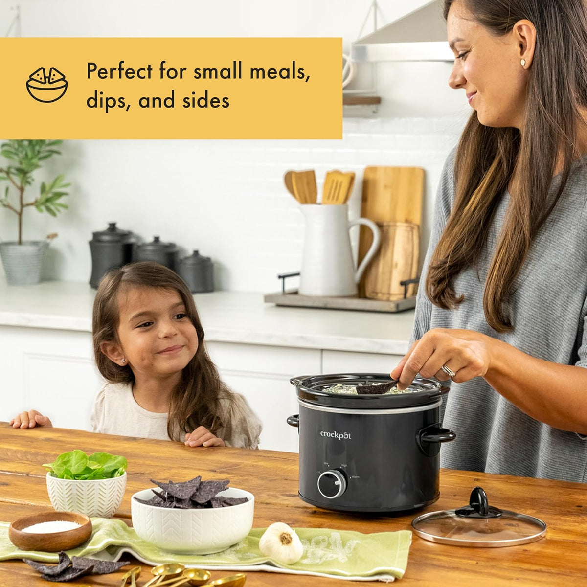 2 Quart Mini Slow Cooker – Classic Compact Cooker - Curated Catalog O7
