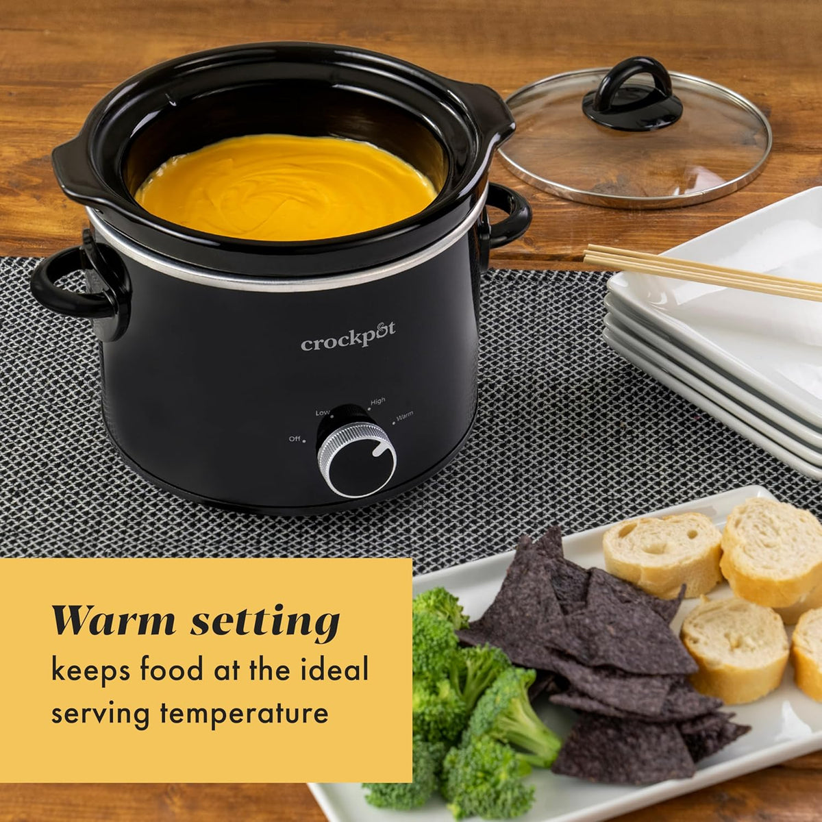 2 Quart Mini Slow Cooker – Classic Compact Cooker - Curated Catalog O7